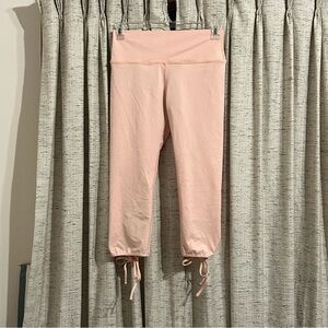 Aerie Chill.Play.Move. Cropped Tie Leggings - Large